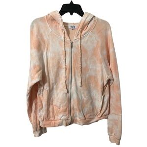 525 America Peach Tie-Dye Zip Hoodie